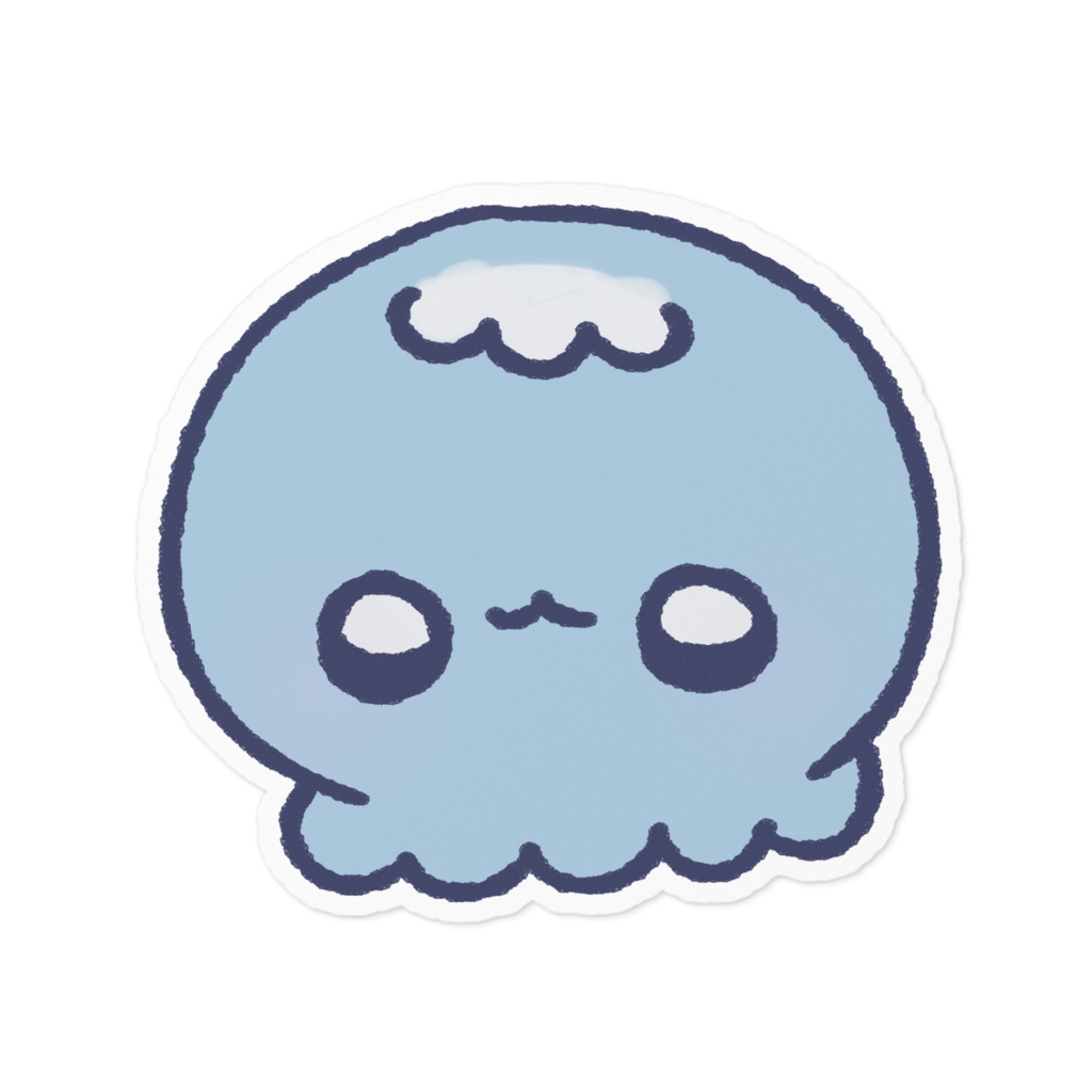 くらげのアイコンステッカー