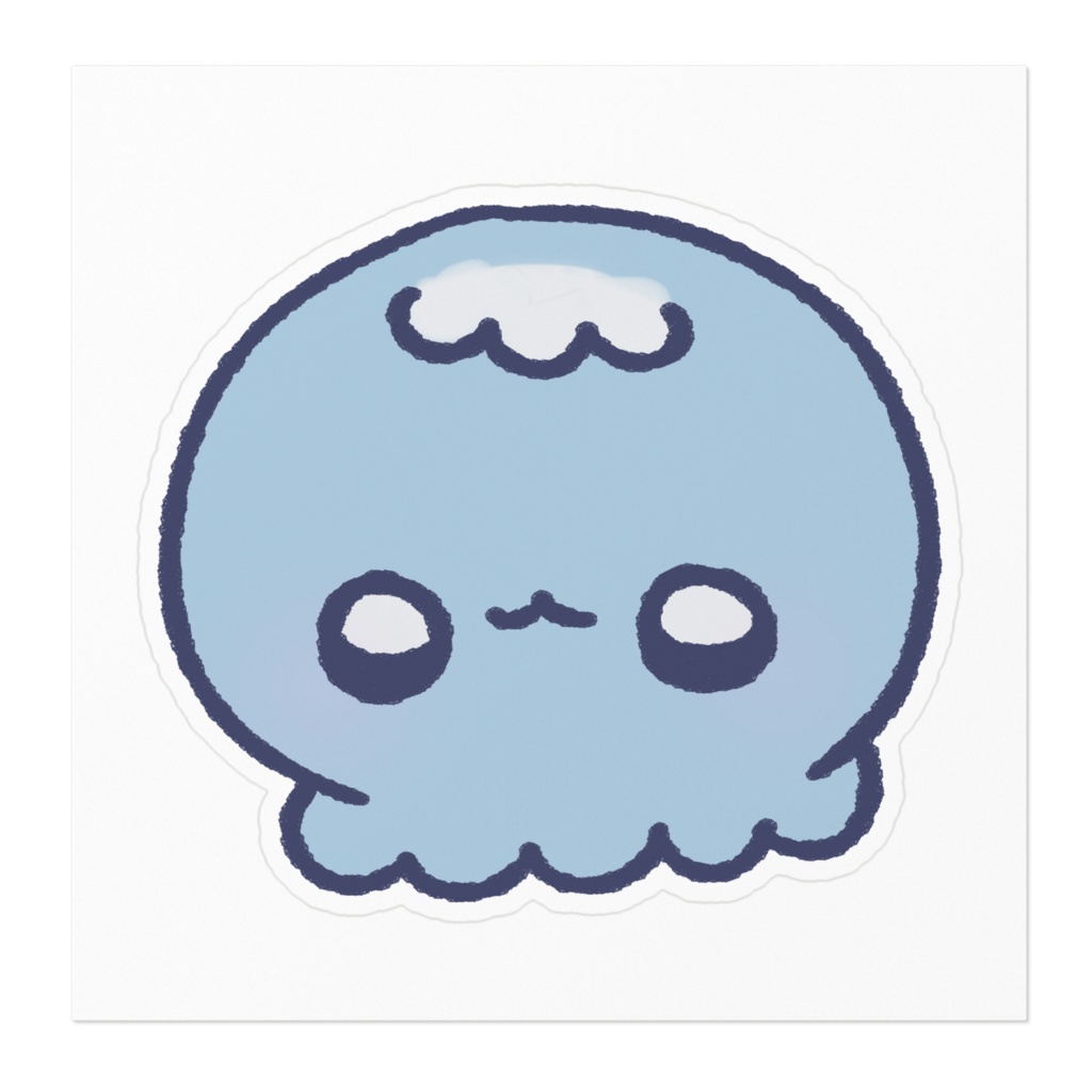 くらげのアイコンステッカー