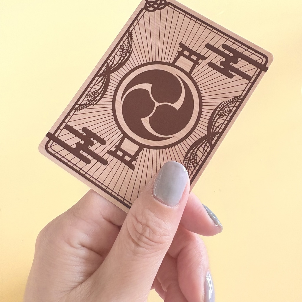 日本の神様オリジナルオラクルカード「神言御札(カムゴトミフダ)」