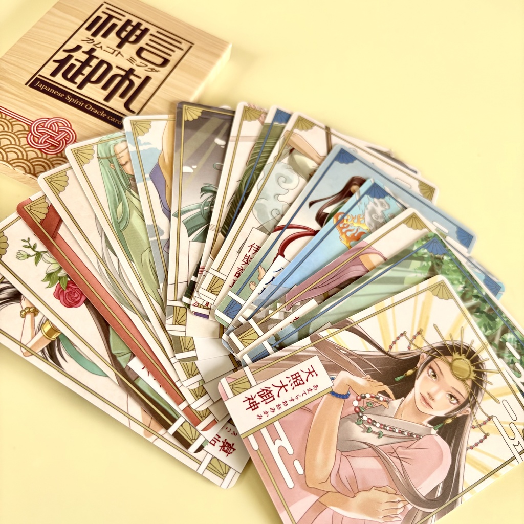 日本の神様オリジナルオラクルカード「神言御札(カムゴトミフダ)」