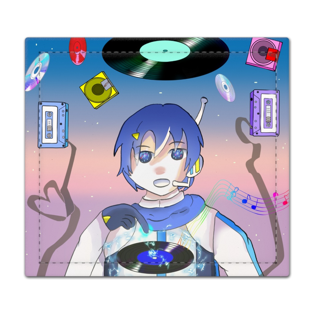 ボカロ KAITO 同人コンピレーションアルバムCD 2種 ジャズ 電子音楽 