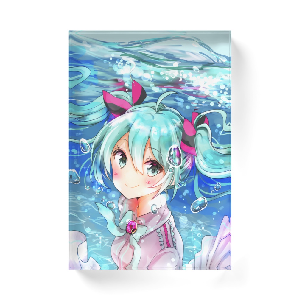 初音ミク水中ブロック