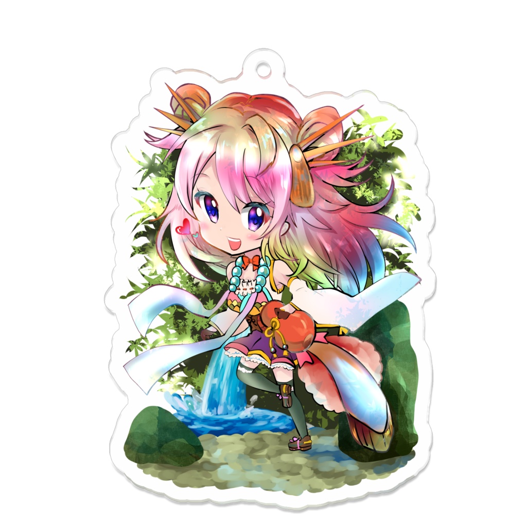梁夜ちゃんアクリルキーホルダー