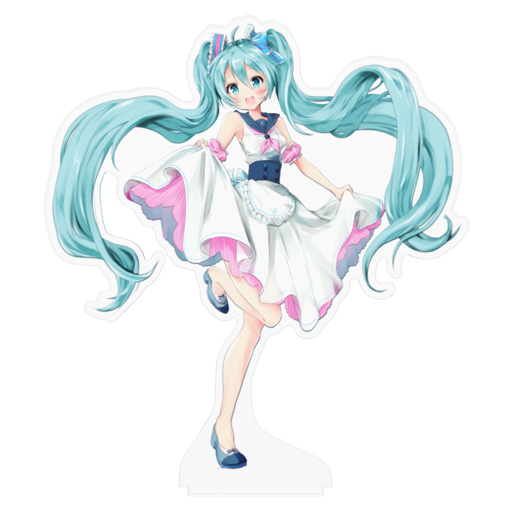 ワンピースミクちゃんアクリルフィギュア