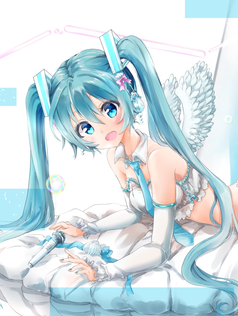 まったりミクちゃんクリアケース