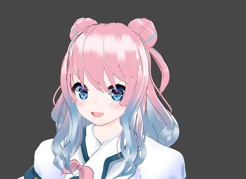 【Vroid】仲春モデル_研究員の姿【3Dモデル販売】