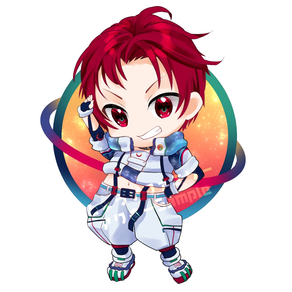 暁月テトラ【しょうがファミリーアクキー】