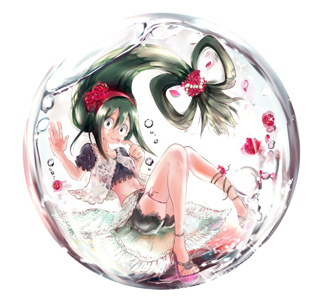 梅雨ちゃん私服アクキー