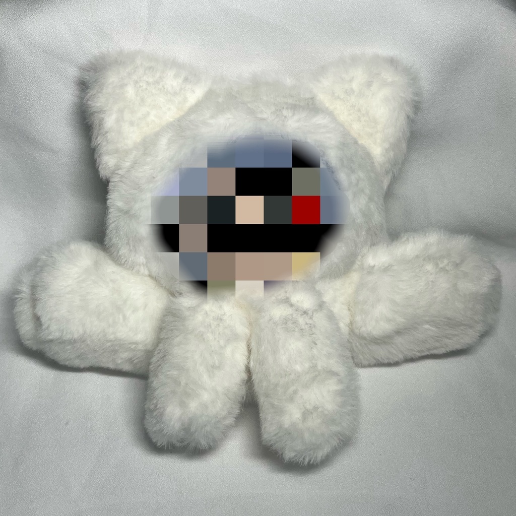 おすわりぬい服 ちびぐるみ 無地 11cm パーツなし