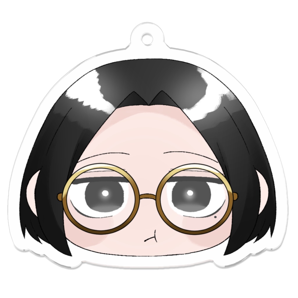 【まゆぶん】ぶらりんアクリルキーホルダーもち