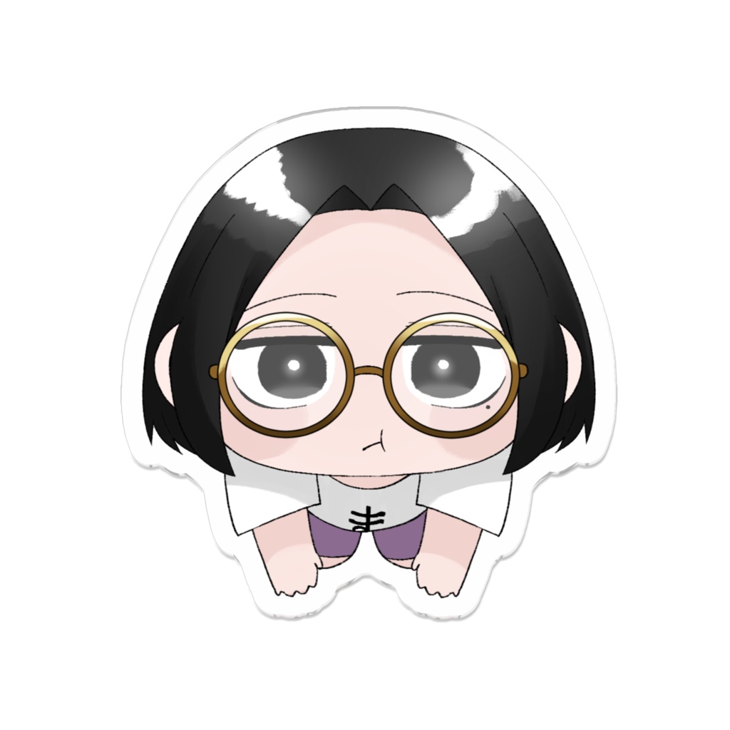 【まゆぶん】ぶらりんアクリルバッジ