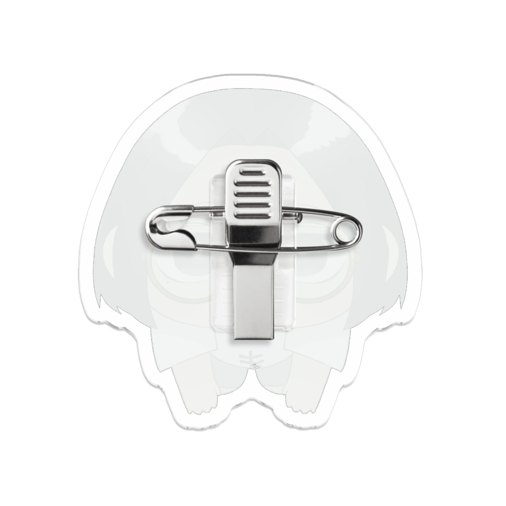 【まゆぶん】ぶらりんアクリルバッジ