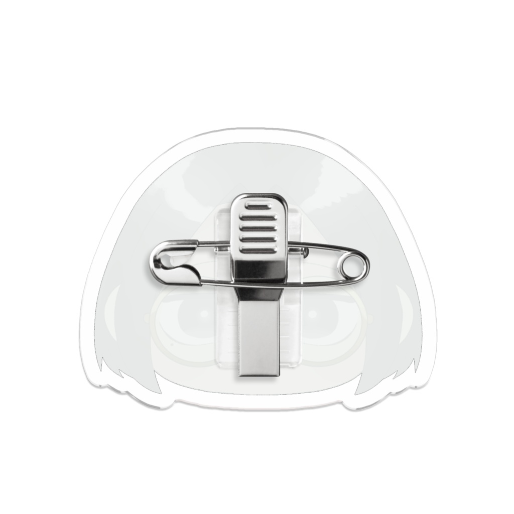 【まゆぶん】ぶらりんアクリルバッジもち