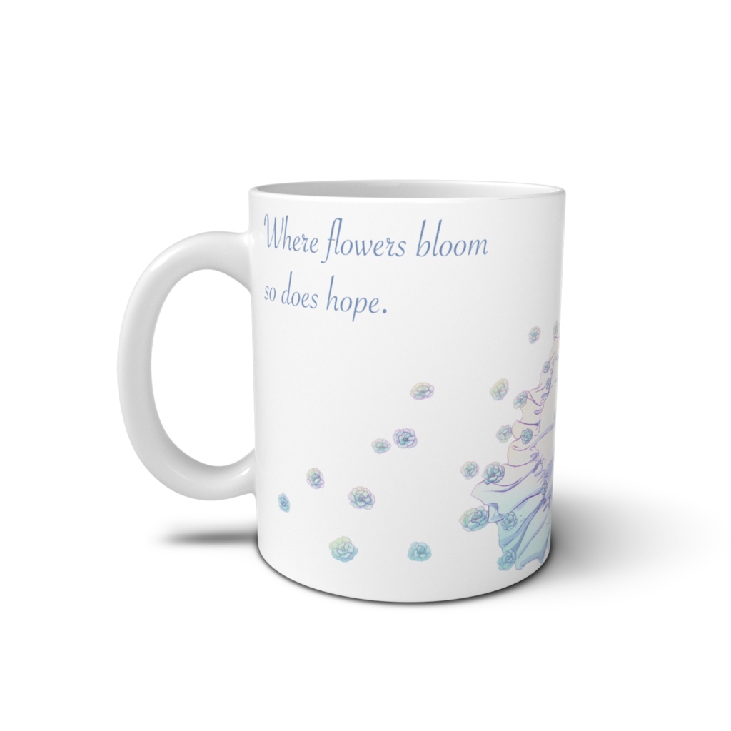 ホワイトドレス マグカップ