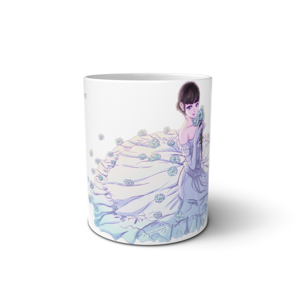 ホワイトドレス マグカップ