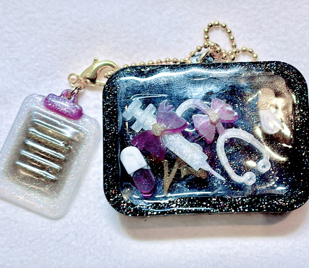 蝶番先生風キーホルダー