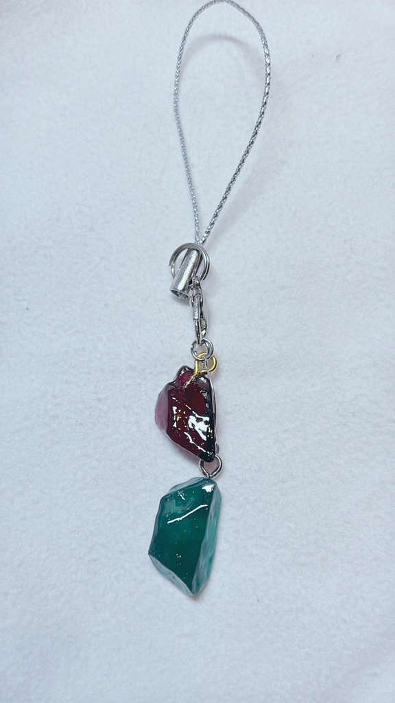 イオユキの痂氷風キーホルダー(シルバー)