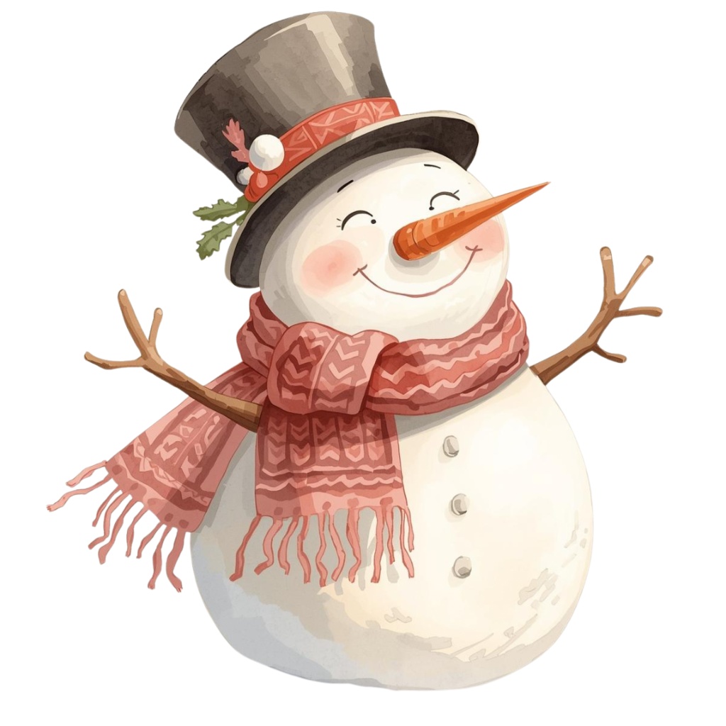 【水彩風】ほっこり可愛いクリスマス クリップアート 15点コレクション 🎄