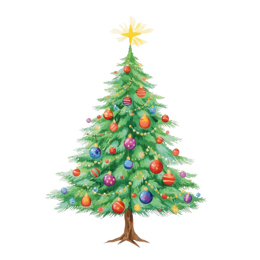 【水彩風】ほっこり可愛いクリスマス クリップアート 15点コレクション 🎄