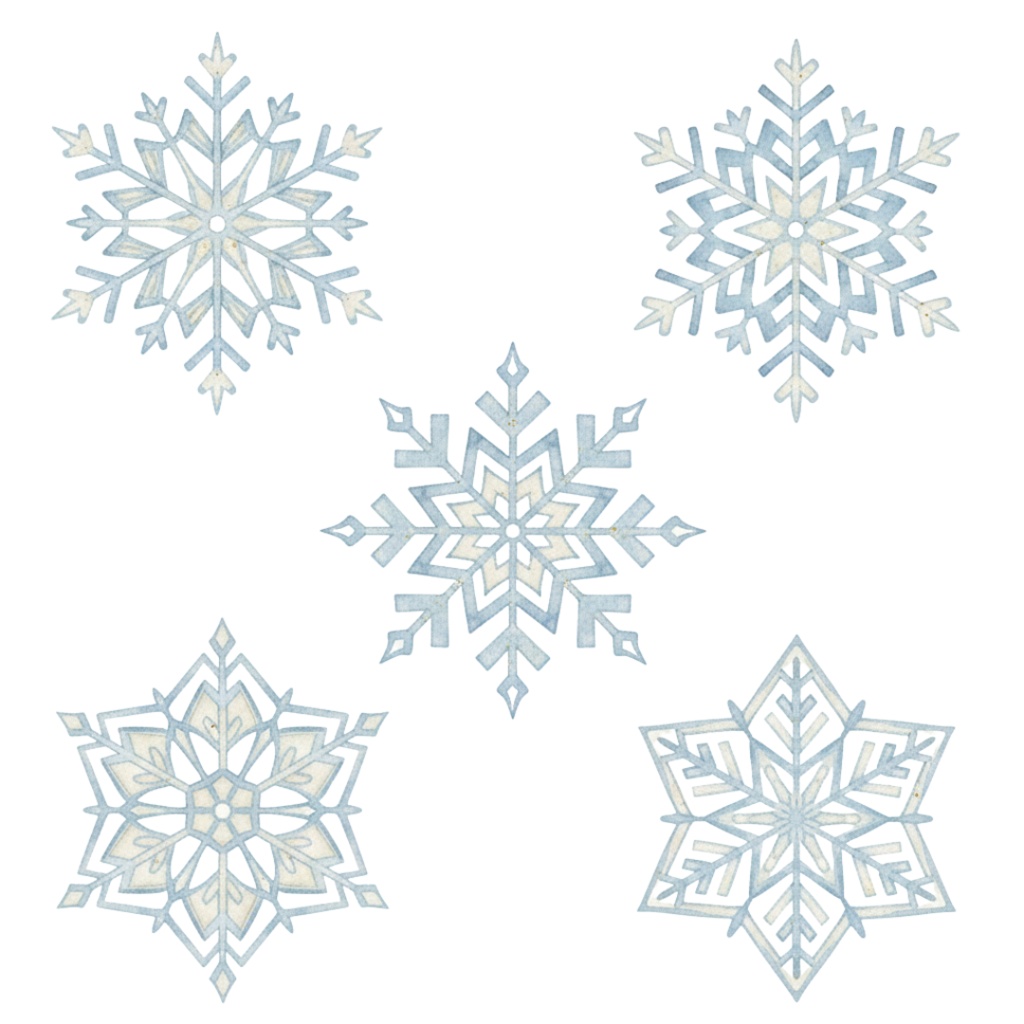 ヴィンテージクリスマス クリップアートセット