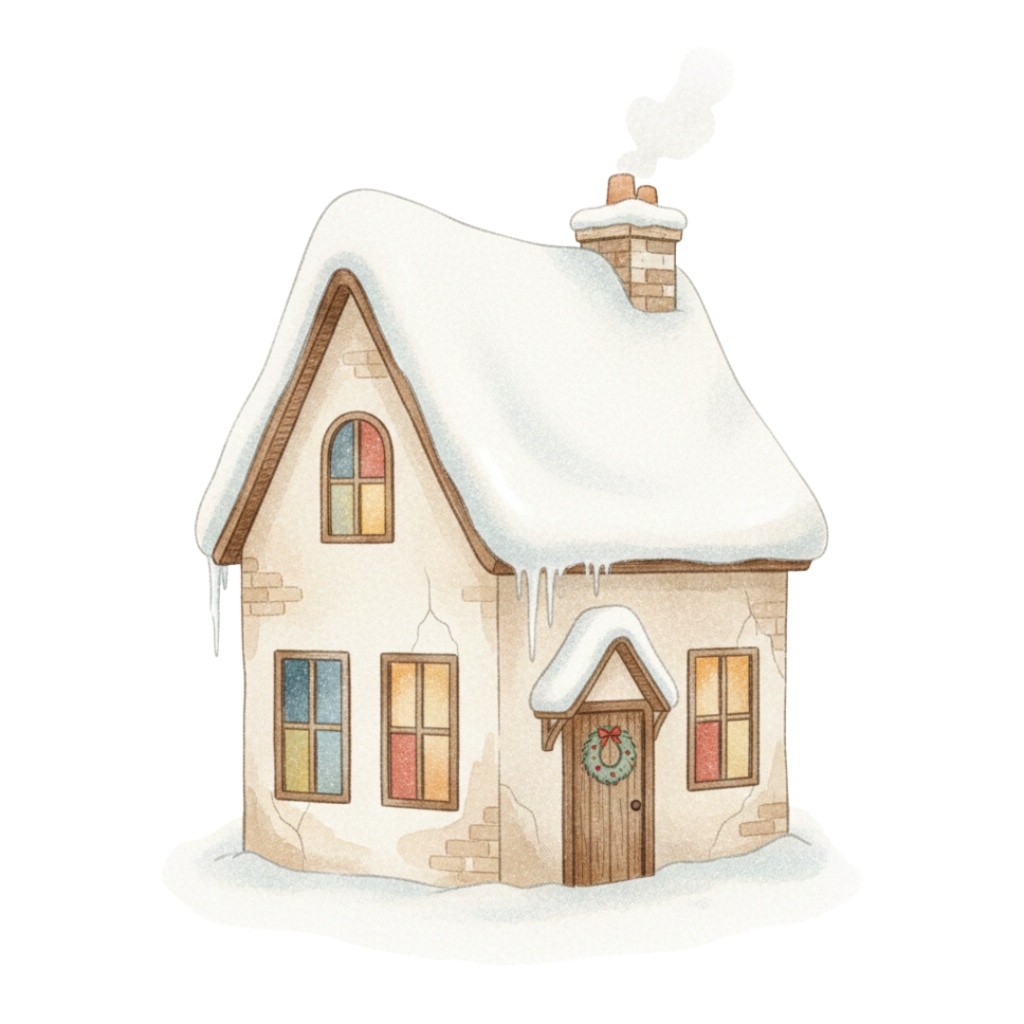 ヴィンテージクリスマス クリップアートセット