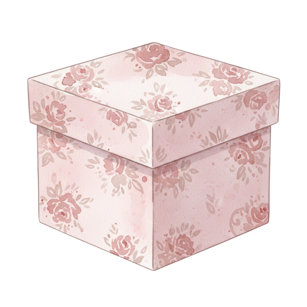 Pastel Valentine Clipart|水彩レトロ素材(12点)