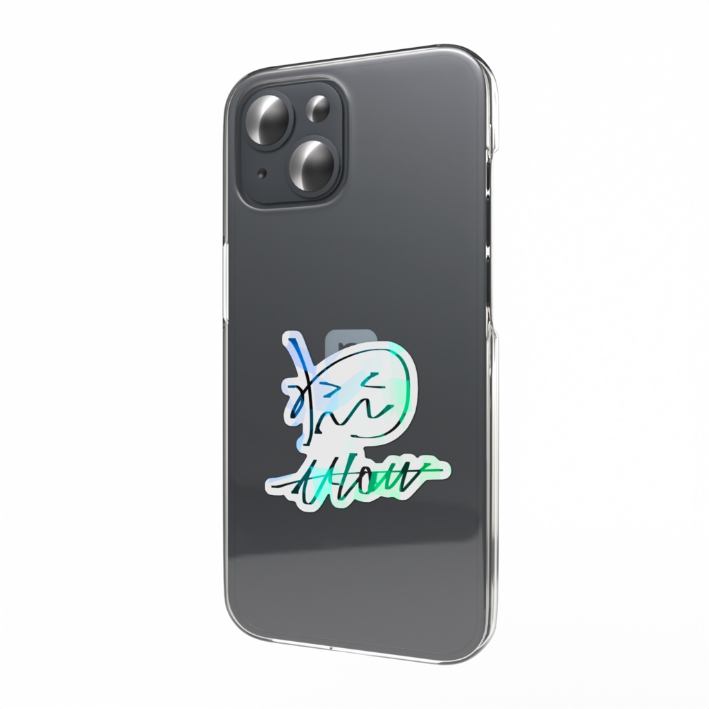 うたうわにスマホステッカー(ホロ)