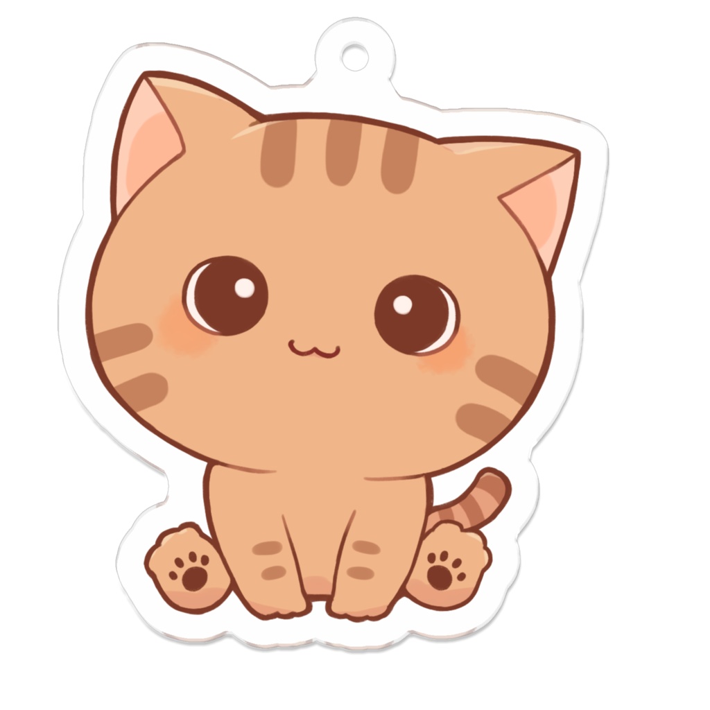 アクリルキーホルダー（にこ）