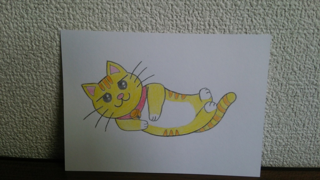 13 ネコちゃん ポストカード 手描きイラスト まってつ工房 Booth
