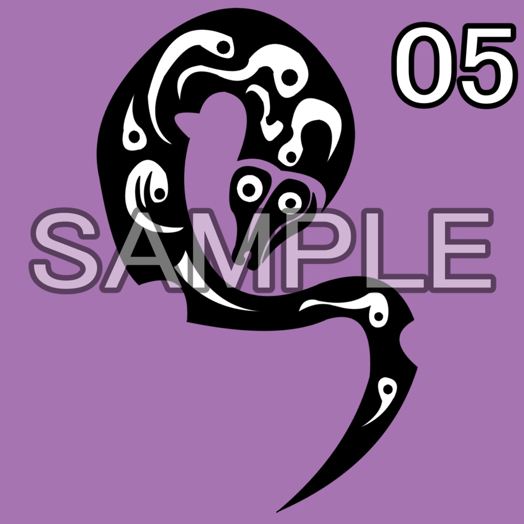 【VRChat】 蛇タトゥーテクスチャー、Tattoo、タトゥー、刺青、