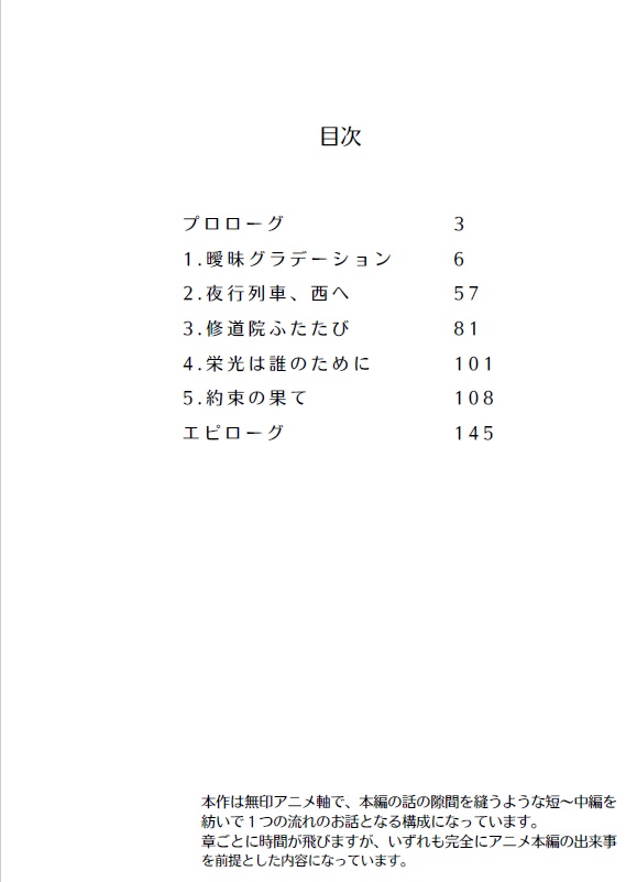 カイレイ小説「On a clear day」