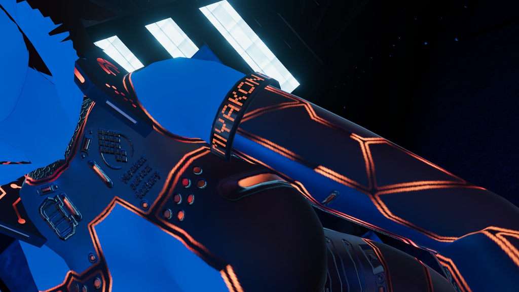 【VRchat想定】MCF sci fi 輪っか