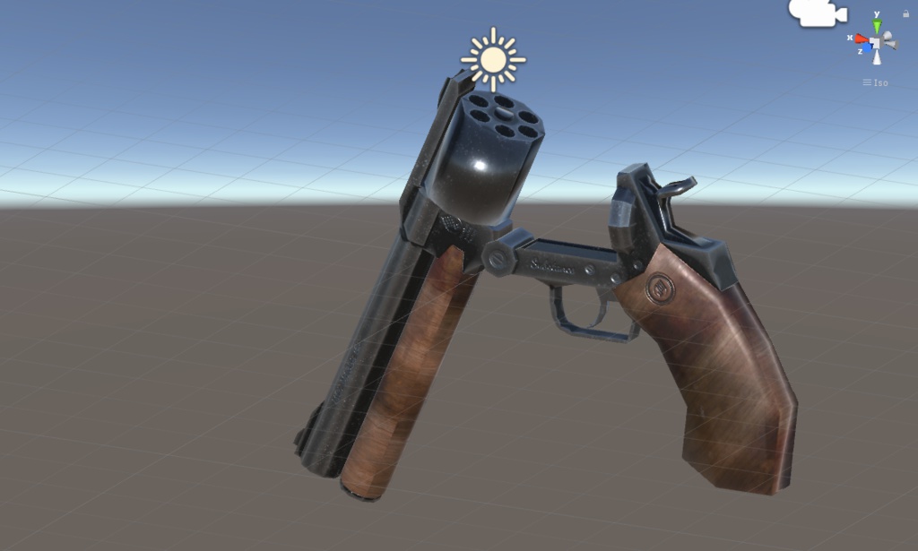 【VRchat想定】MCF BOリボルバー M1358