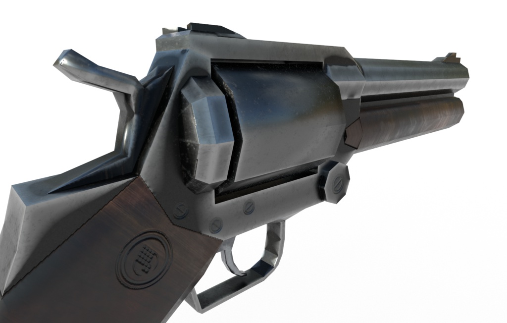 【VRchat想定】MCF BOリボルバー M1358