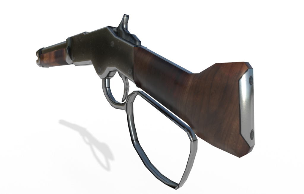 【VRchat想定】MCF M1100 Durandal Cusutom レバーアクションソウドオフ