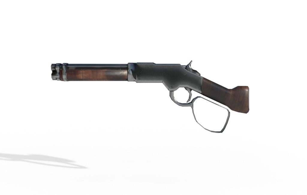 【VRchat想定】MCF M1100 Durandal Cusutom レバーアクションソウドオフ