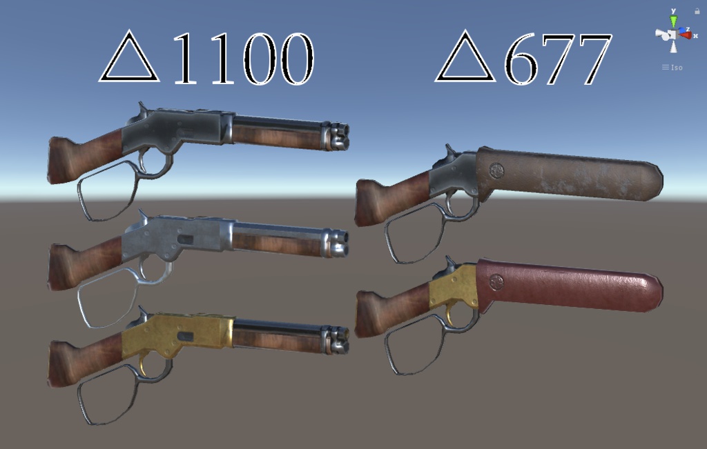 【VRchat想定】MCF Wild West Set