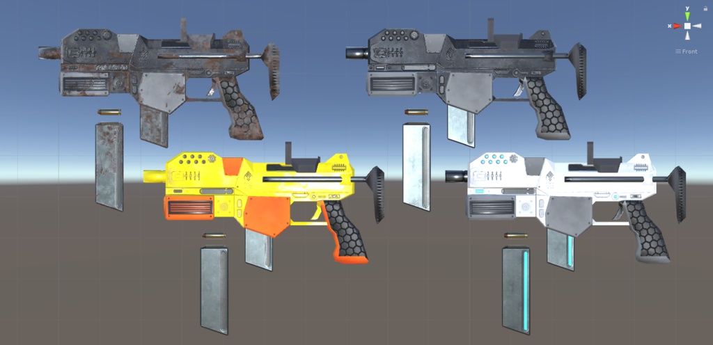 【VRchat想定】MCF SMG type 84