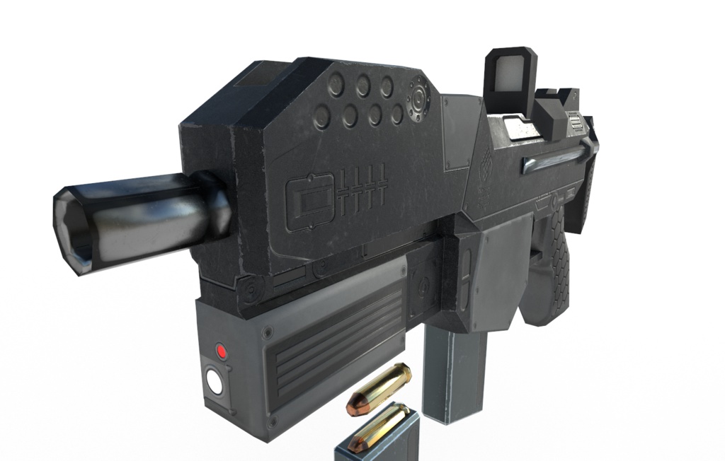 【VRchat想定】MCF SMG type 84