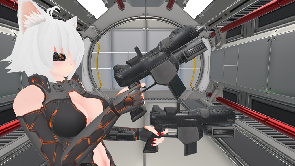 【VRchat想定】MCF SMG type 84