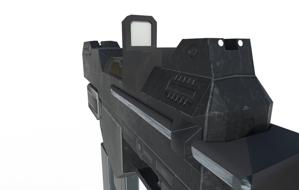 【VRchat想定】MCF SMG type 84