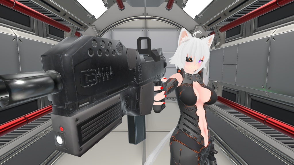 【VRchat想定】MCF SMG type 84