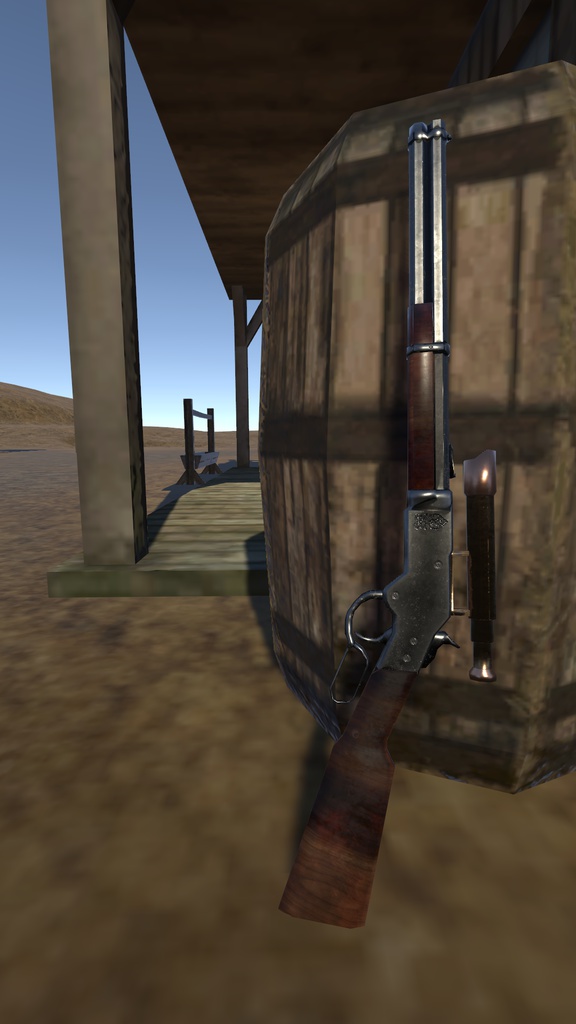 【VRchat想定】MCF デュランダルレバーアクションライフル