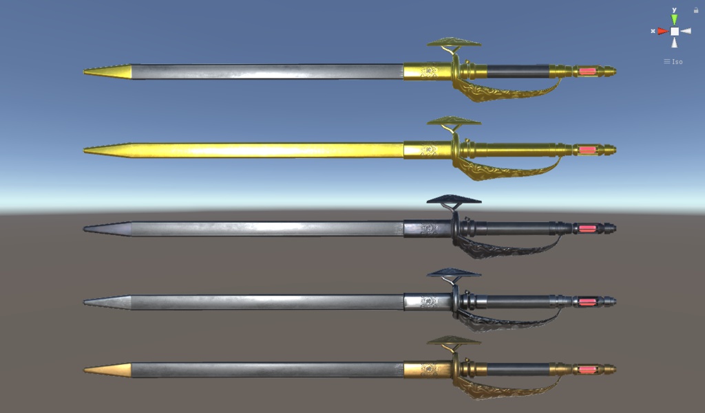 MCF Steampunk Rapier