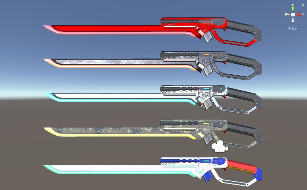 MCF sci-fi ガンブレード