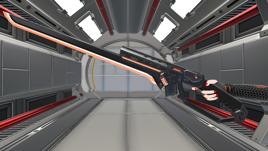 MCF sci-fi ガンブレード