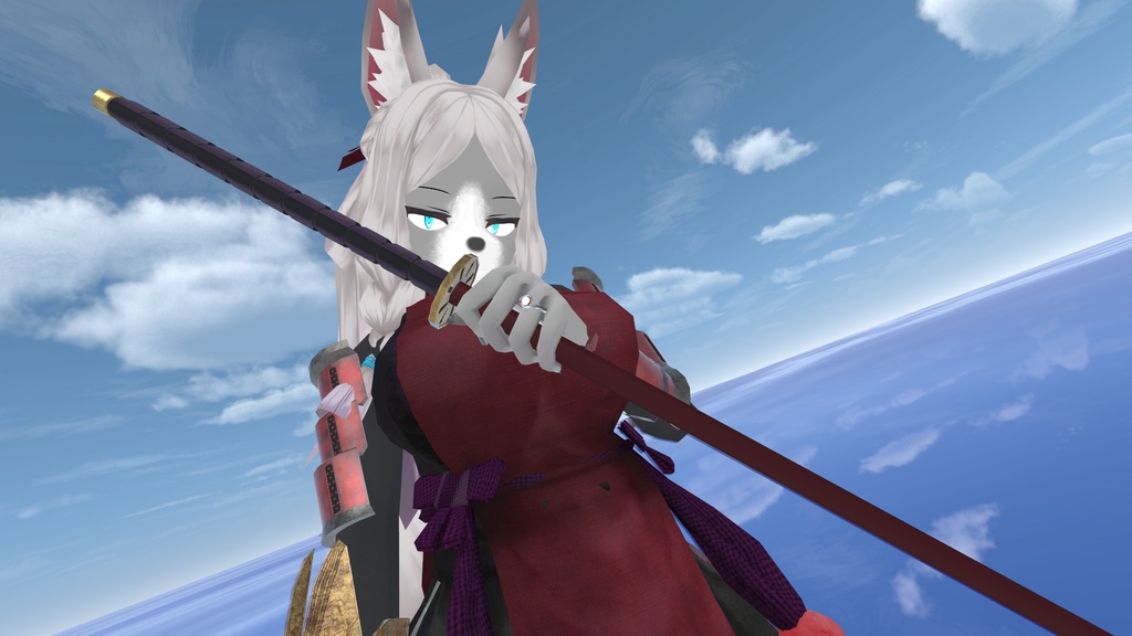 MCF 打刀京拵 記四季 白牙神凛