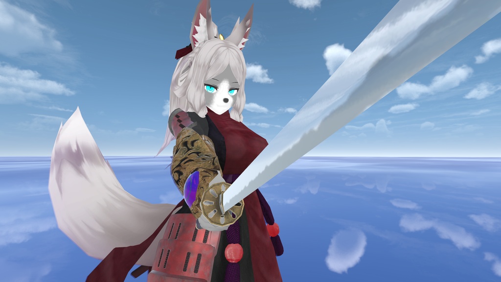 MCF 打刀京拵 記四季 白牙神凛