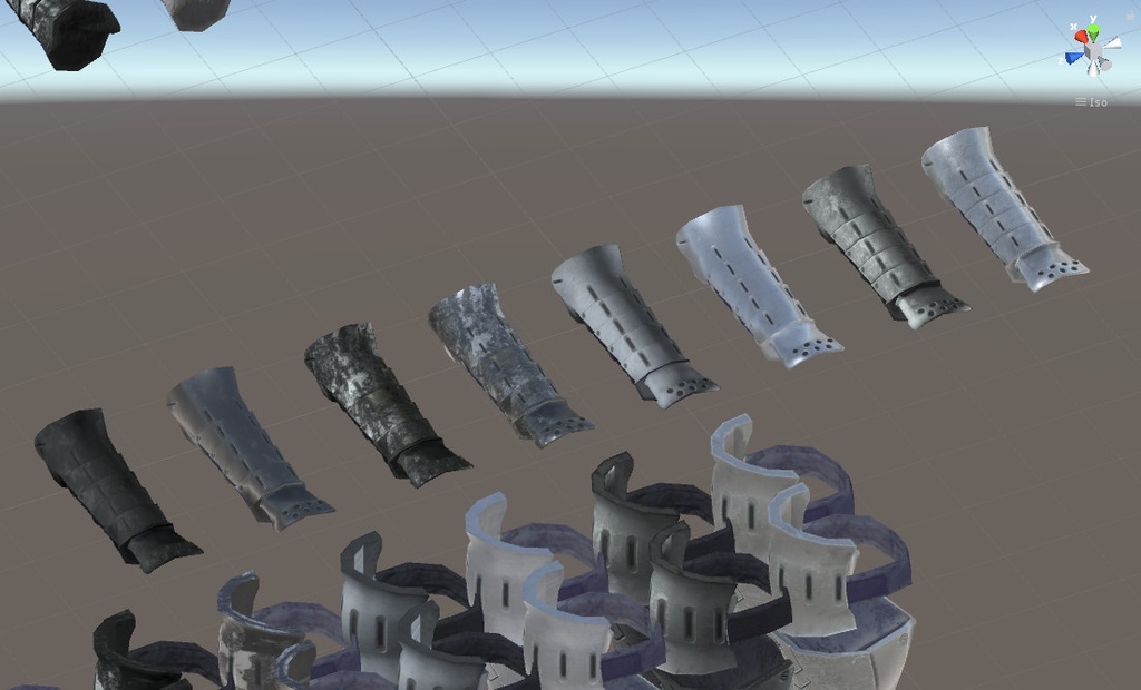 MCF 軽装鎧セット