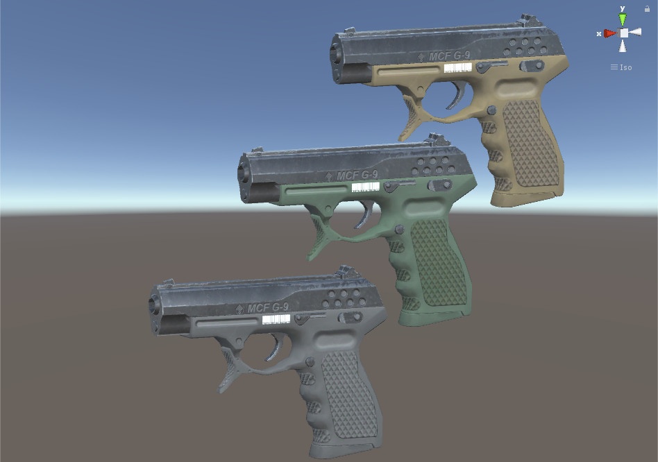 MCF G-9 ピストル